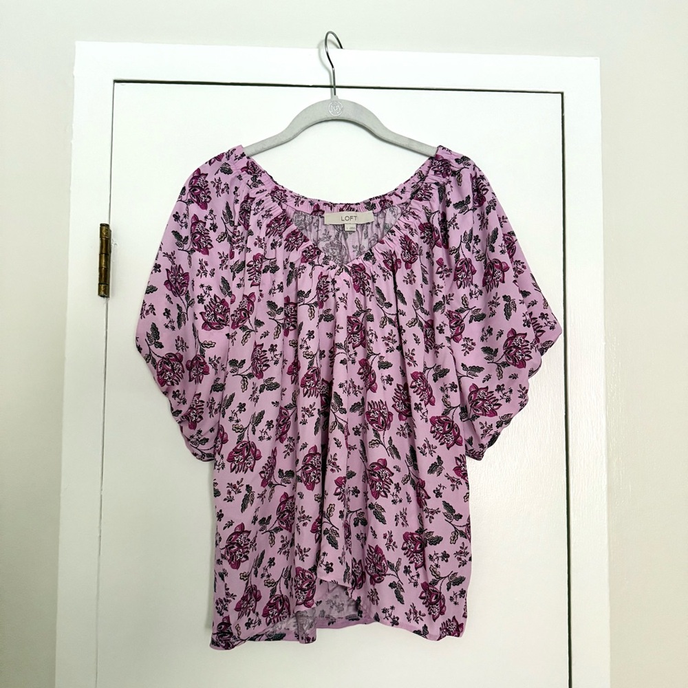 Loft Floral Blouse